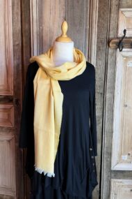 McNutt of Donegal - Sjaal Merino cashmere - Lemon