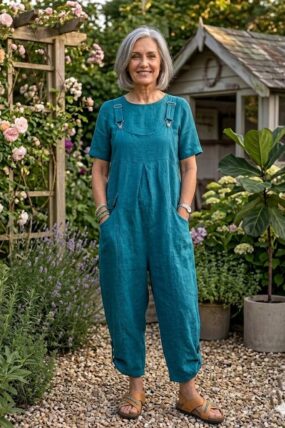 BB Style - Tuinbroek - Petrol