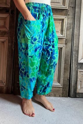 Normal Crazy - Broek Delphine - Groen batik
