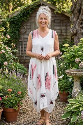 Normal Crazy - Long Dress Balon - Wit