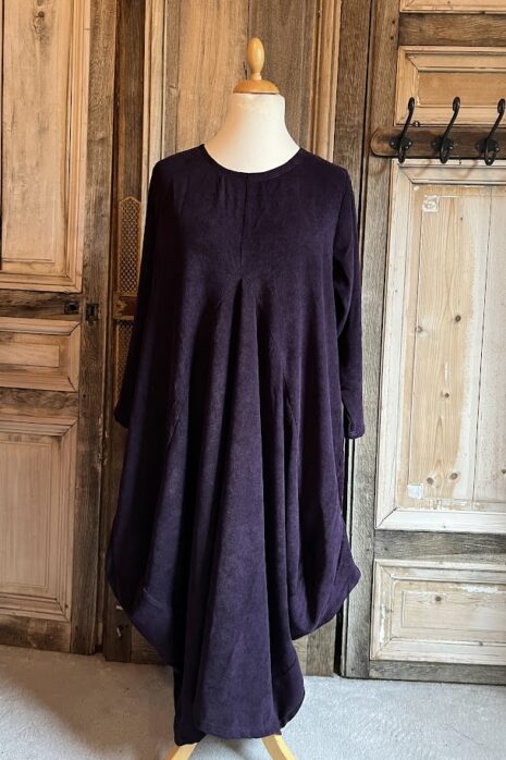 Normal Crazy - Corduroy jurk Balon - egg plant (donkerpaars) - Afbeelding 2