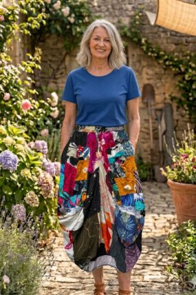 Normal Crazy - Lange Rok Puur - patchwork mixed