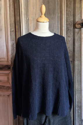 OSKA® Pullover 458 / Bouclé wolmix - 490Navy