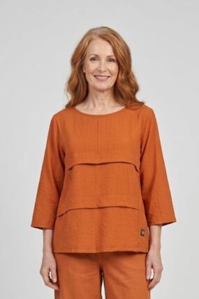 E-Avantgarde - Blouse 15161 - Paprika