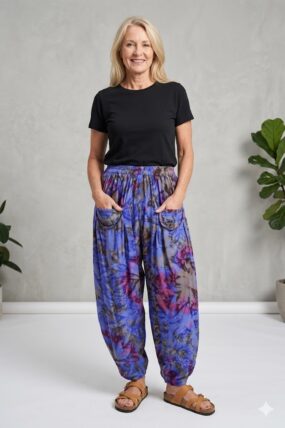 Normal Crazy - Sindy +10 cm - Tie-dye  Blue Purple Batik