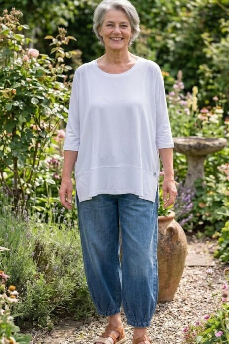Sinne – Shirt 3/4 mouw – Wit