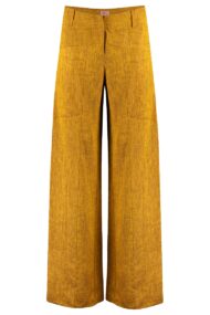 HeArt - Triangel broek linnen - Yellow