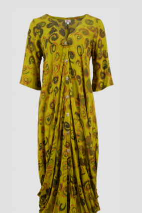 HeArt - Lange jurk Vera - Olive