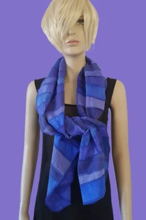 Liz & Joe - Lila-lavendel zijden sjaal