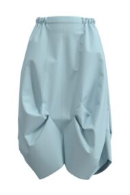 Luuka - Poplin rok - Blue