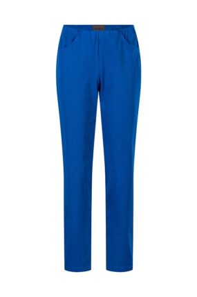 OSKA® Broek Eliisa / Elastische katoenen twill- Nautical